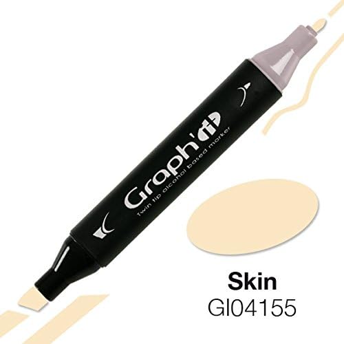 Graphit Twin Tip Alcohol Based Marker Pen - 4155 Skin