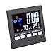 Produktbild Tiners Wetterstation Wecker Hygrometer Termometro Digital Barometer Buntes Thermometer Kalender Uhr Schreibtisch LCD Display,E2183