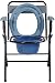 Produktbild Aidapt VR252F Aufklappbare Toilettenstuhl, Blau