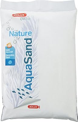 Zolux Gravier Naturel pour Aquarium Cristobalite Iceberg de 0,15 à 0,6 mm de Granulométrie 0,8 kg