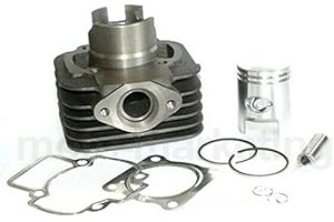 UNTIMERO 50 CC Cylindre Haut Moteur Piston Complet KIT Compatible with Piaggio Typhoon X R TPH 50