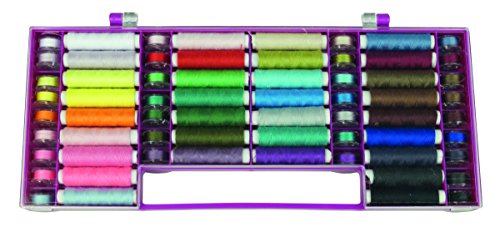 Kleiber 92022 Sortiment Nähgarn, Polyester, lila, 33 x 15 x 3 cm