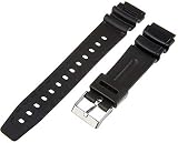 Timex Herren Q7B723GZ Resin Performance Sport 19mm Schwarz Ersatzarmband