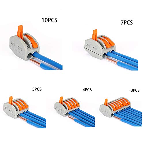 Preisvergleich Produktbild Ktoyols Flammhemmendes Kabelverbindungsset Universelle Schnellsteckverbinder-Kit Schnellinstallationsanschlüsse