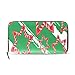 Produktbild Weihnachten Candy Cane Süße Bonbons Lange Passport Clutch Geldbörsen Reißverschluss Geldbörse Tasche Handtasche Geld Organizer Tasche Kreditkarteninhaber Für Dame Frauen Mädchen Männer Reise Geschenk
