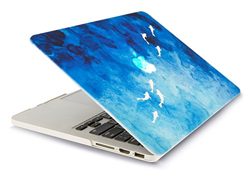 StarStruck MacBook Air 13 zoll Hülle Schutzhülle Case Cover A1369 / A1466 (Blaufisch) - 2