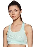 ropa deportiva puma mujer peru Banda elástica afelpada Puma 4Keeps M Sujetador Deportivo, Mujer, Azul (Fair Aqua/Silver, M