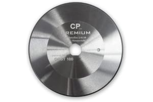 CANPOLAT GASTRONICS Kreismesser für Dost - 100 mm, glatt - Dönermesser aus Edelstahl in Premium Qualität