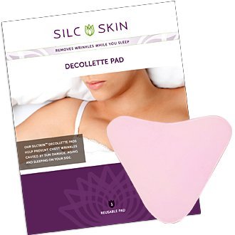 Silc Skin Decollette Pad - Correct & Prevent Chest Wrinkles, 1 pad, (Calvet Cosmetics)
