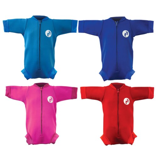Ultimate Newborn Baby Neoprene Wetsuit Swimsuit 0-12 Months (Medium,Aqua)