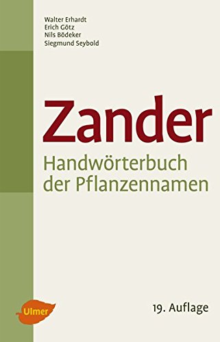 Download Zander - Handwörterbuch der Pflanzennamen Download Zander - Handwörterbuch der Pflanzennamen