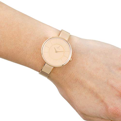 Ingersoll Obaku V149LXVVMV V149LVVMV1 Damenuhr, Armband aus Edelstahl, beschichtet