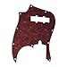 Produktbild Tianzhiyi Neu 10 Loch 4Ply PVC JB Style Bass Pickguard Pick Guard Scratch-Platte für Fender American/Mexico Standard Jazz Bass