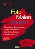 Image de Foto, Malen, Basteln schwarz 2014 Format A4: Kalender zum Selbstgestalten
