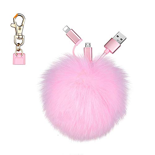 Keychain Charging Cable, Also Wsed As Emergency Charging Cable Compatible Iphones Ipad Smartphones Ssing Android And Type C,D