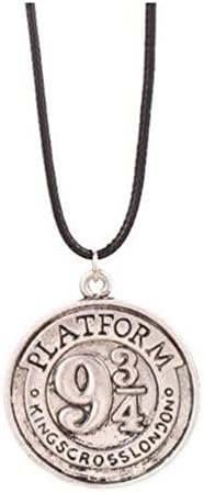 Harry potter Silver Plated Platform 9 3/4 Necklace Pendant
