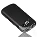 Produktbild Powerbank 12000mAh Externer Akku Power Bank Tragbares Ladegerät 2 USB-Anschlüsse 2.1A Ausgang LED Anzeige KIVTEET Zusatzakku Handy Kompatibel Smartphones,Tablette und mehr