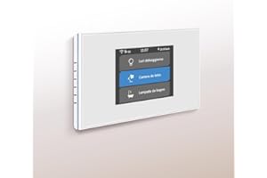 LANBON LCD 1/2/3 bande interruttore intelligente, per uso domestico, a 2 vie, tramite Mesh Wifi, supporta Alexa e Google Home, necessita di cavo neutro(L8-HS-IT)