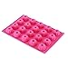 Produktbild A-goo 20er Mini Gugelhupf Backform silikon Gugelhupfform 30x20x2,3cm, rosa