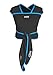 We Made Me Hybrid Wuti Wrap Two Way Stretchy Baby Wrap (Midnight Black)