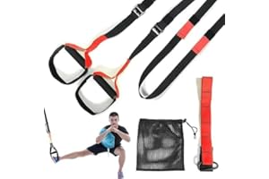 Jowy. Entrenamiento en Suspension Trainer o Training con Correas Ajustables de Carga hasta 500kg. Ideal para Ejercicios y Entrenamientos de Musculación.