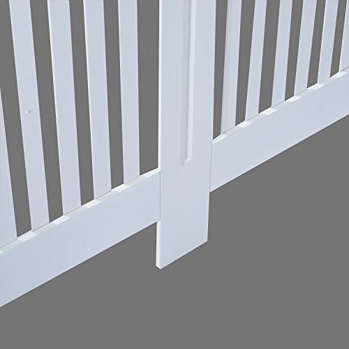 Homcom® Heizkörperverkleidung Heizkörperabdeckung Heizungsverkleidung Heizkörper Radiator Cover Abdeckung (Modell2/172x19x81 cm) - 8