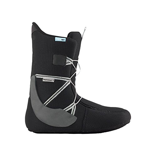 Burton Tabla de Snowboard para Mujer Botas de Coco, Color Negro - Negro/Morado, tamaño 7,5 - Burton