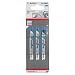 Produktbild Bosch 2608634695 Stichsägeblatt 3 Stichsägeblätter U 118BF