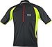 Gore Running Wear Air Maillot zipp&eacute;e Homme Black/Neon Yellow FR : S (Taille Fabricant : S)