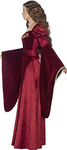Smiffys Adult Women's Medieval Queen Deluxe Costume, Dress, Belt and Headpiece, Tales of Old England, Serious Fun, Size L, 27877 reviews Smiffys Adult Women's Medieval Queen Deluxe Costume, Dress, Belt and Headpiece, Tales of Old England, Serious Fun, Size L, 27877
