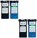 Produktbild 4 Druckerpatronen für Lexmark X3430, X3500, X3530, X3550, X4500, X4530, X4550, Z1400, Z1410, Z1420, Z1450 | kompatibel zu Lexmark 23 & 24