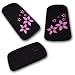 Produktbild Handy Tasche schwarz/ lila / violett Blume1-3 für HTC 7 Surround / HTC Desire V / Nokia 600 / Samsung Galaxy Y Pro Duos / Samsung B7320 Omnia Pro / HTC Desire C / Samsung Galaxy Y Duos / Motorola XT 615 / Sony Xperia Go / Motorola Razr i XT890 / HTC Windows Phone 8S / Samsung Galaxy S Duos S7562
