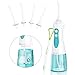 Produktbild MARNUR Munddusche Elektrische Wasserdicht Dentale Oral Irrigator Wasserreiniger kabellos USB wiederaufladbar tragbar mit 4 Düsen und 200ml Wassertank für Zahnpflege und Zahnreinigung
