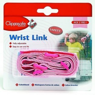 Clippasafe Wrist Link - Pink [Baby Product]