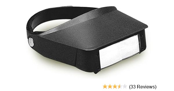 Head Wearing Magnifier Can Be Used Hands Free And Worn Over Glasses Has Dual Magnifying Power Amazon Co Uk Toys Games
