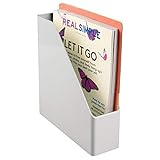 ÓPTIMO AYUDANTE DEL ORDEN: El organizador de escritorio y de oficina aporta espacio para guardar blocs de notas, cuadernos, archivos y carpetas, y es perfecto para cualquier superficie de trabajo.