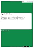 Image de Groteske und ironische Elemente in Friedrich Dürrenmatts Die Panne