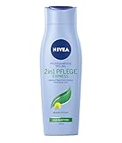 NIVEA 4er Pack Haar-Pflegeshampoo und Spülung in einem, 4 x...