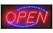 Produktbild LED SCHILD LEUCHTSCHILD XXL LEUCHTREKLAME WERBUNG DISPLAY SIGNS OPEN