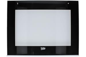 easyPART Kompatibel/Ersatz für Beko 210442325 Außenfenster für Türe 595x460mm in Backofen Herd