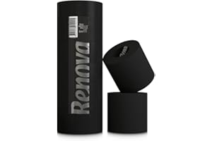 ASKON Rolka prezentowa kolorowego, kolorowego papieru toaletowego – zawartość 3 rolki – luksusowa rolka – 3-warstwowa – Renova – miękka – oryginalny – papier toaletowy – dostępny w kolorze niebieskim,