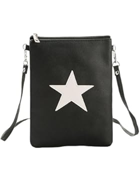 Romacci Damenhandtaschen PU Leder Umhängetasche Crossbody Taschen Mädchen Mini Tasche Tote Handy Tasche