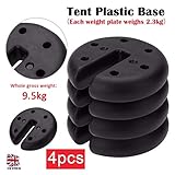 Langlebiger Kunststoff: sorgt für Langlebigkeit. Jede Hantelscheibe wiegt 2,3 kg und ist aus schwerem Zement mit einer glatten, schwarzen HDPE-Kunststoffbeschichtung hergestellt.