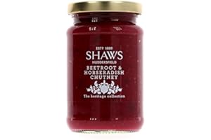 COXZD Shaws | Beetroot & Horseradish Chutney | 1 x 300g