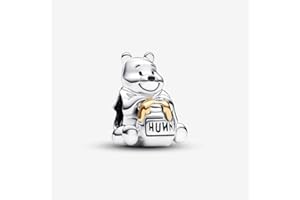 CWOne Designs Sterling Silver Character Charms For Pandora Disney Charm Bracelets and Necklaces