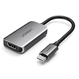 ADAPTADOR USB C A HDMI: Este adaptador práctico y compacto le permite compartir contenido multimedia sin complicación alguna desde su portátil con USB-C en una televisión HD, monitor 4K o cualquier otra pantalla provista de una entrada HDMI.