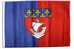 Digni® Drapeau France Paris 30 x 45 cm