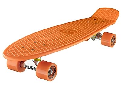 Ridge Retro 27 Skateboard complet Orange 27'' x 7,5'' - 69 cm