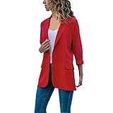 americana roja Estilo único, suave y elástico, juego para el desgaste ocasional.Material: 100% poliester,Tejido de buena calidad, y haciendo el estilo te hacen sentir bien y cómodo al usar.Cuidado de las prendas: Lavar a mano o maquina(Max 40°C)Utilice por favor nuestra imagen de la carta del tamaño. No utilice el vínculo "Carta de tallas" de Amazon. ¡Gracias!