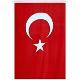 TveT Turkish Flag 150cm x 225 cm T37848
